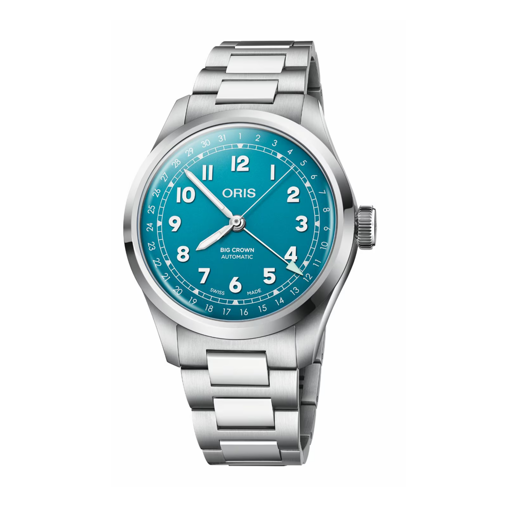 Relógio Oris Big Crown Pointer Date 40mm 01 754 7798 4065-07 8 20 06