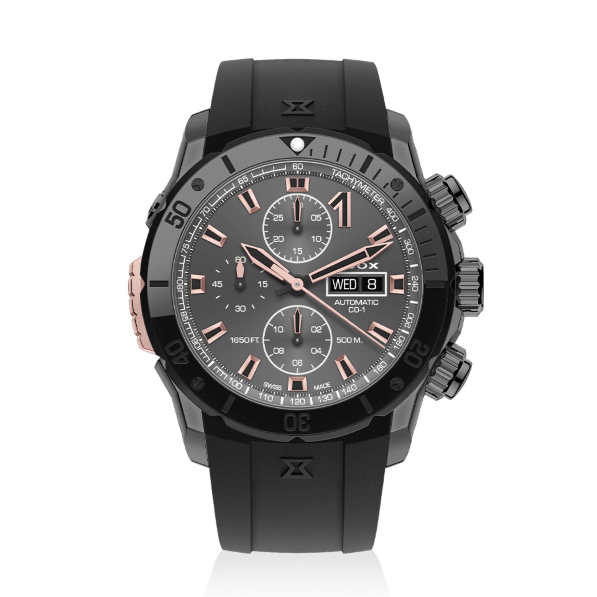 Relógio Edox CO-1 CO-1 Chronograph Automático Ø 45 mm | 01128-37GNRCA-GNR