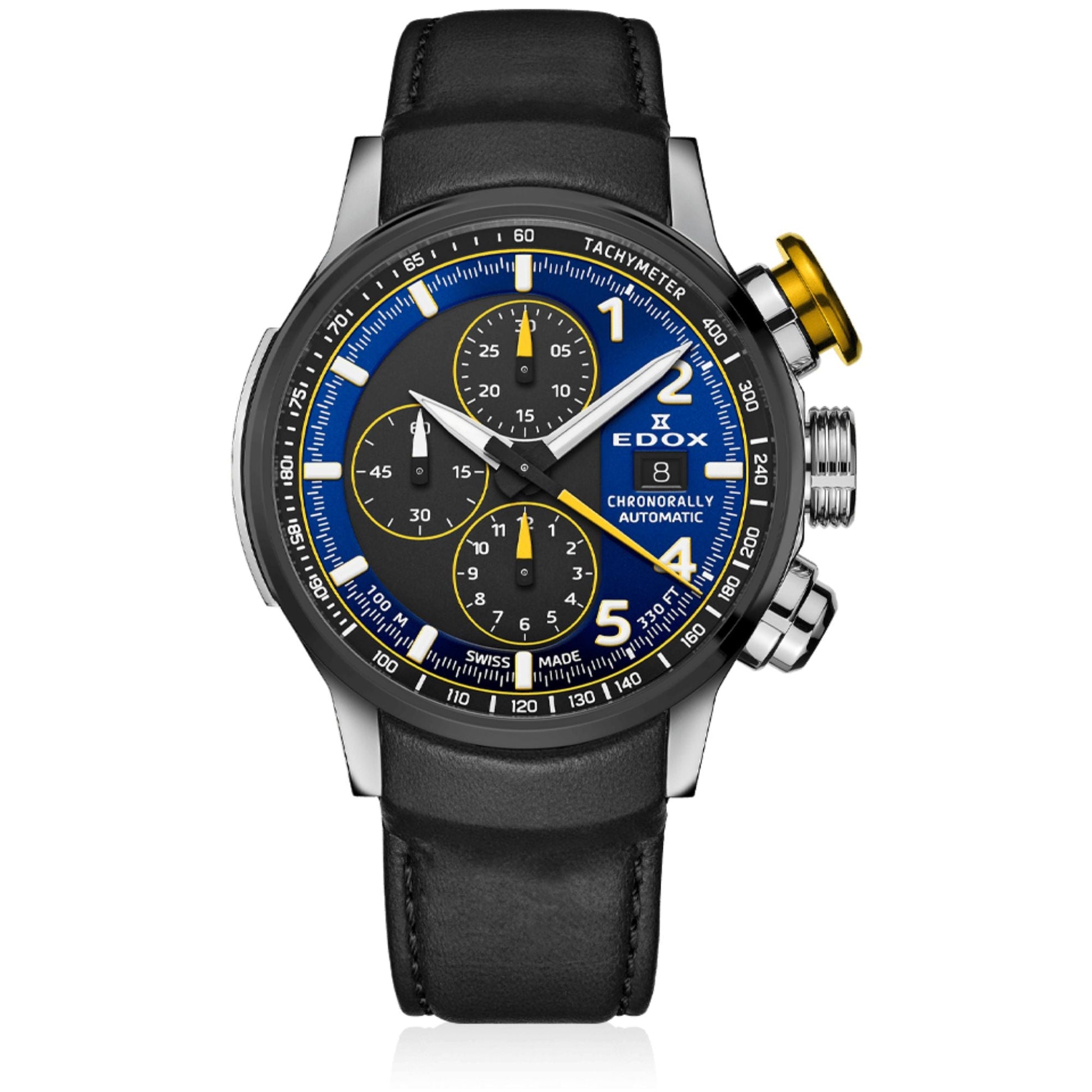 Relógio Edox CHRONORALLY 01129-TTNJCN-BUNJ - Automático 45mm
