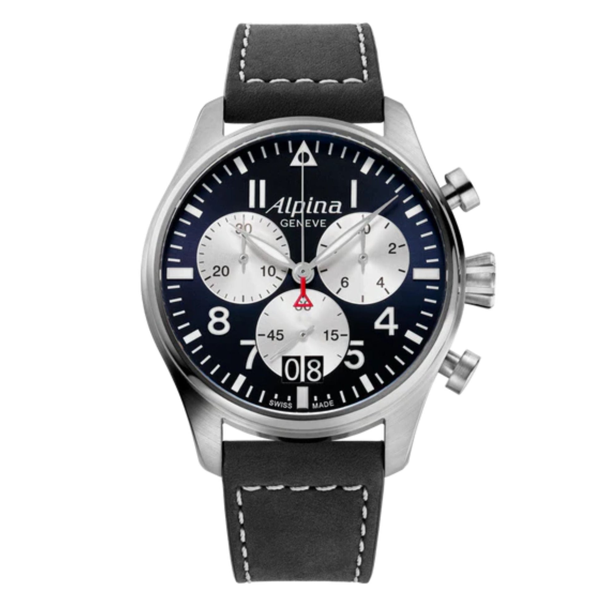 Relógio Alpina Startimer Pilot AL-372NS4S6 - Quartzo - 41mm