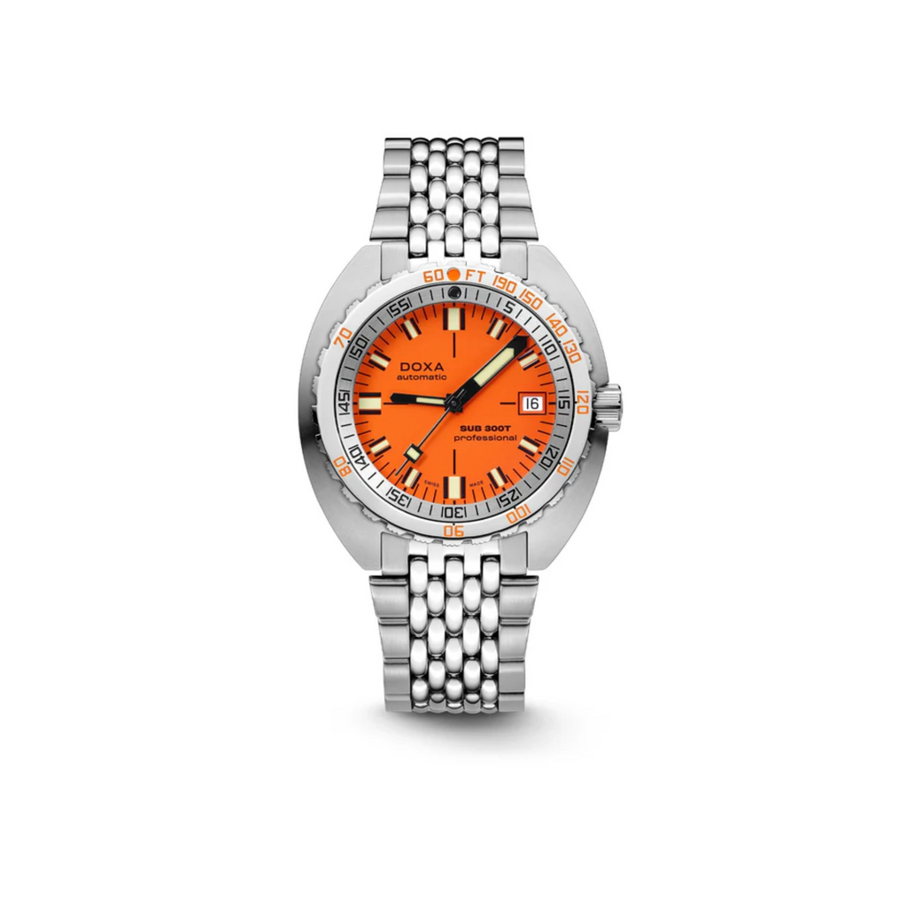 Relógio DOXA SUB 300T PROFESSIONAL 840.10.351.10 - Aço ou Borracha