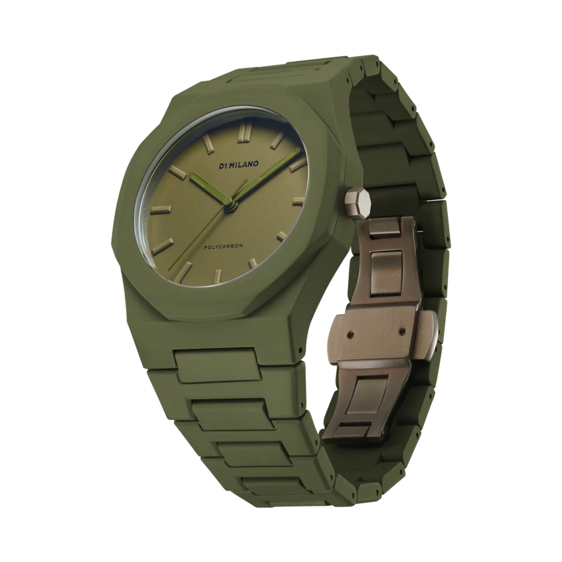 Relógio D1 Milano MILITARY GREEN D1-PCBJ22 - Quartzo 40.5mm