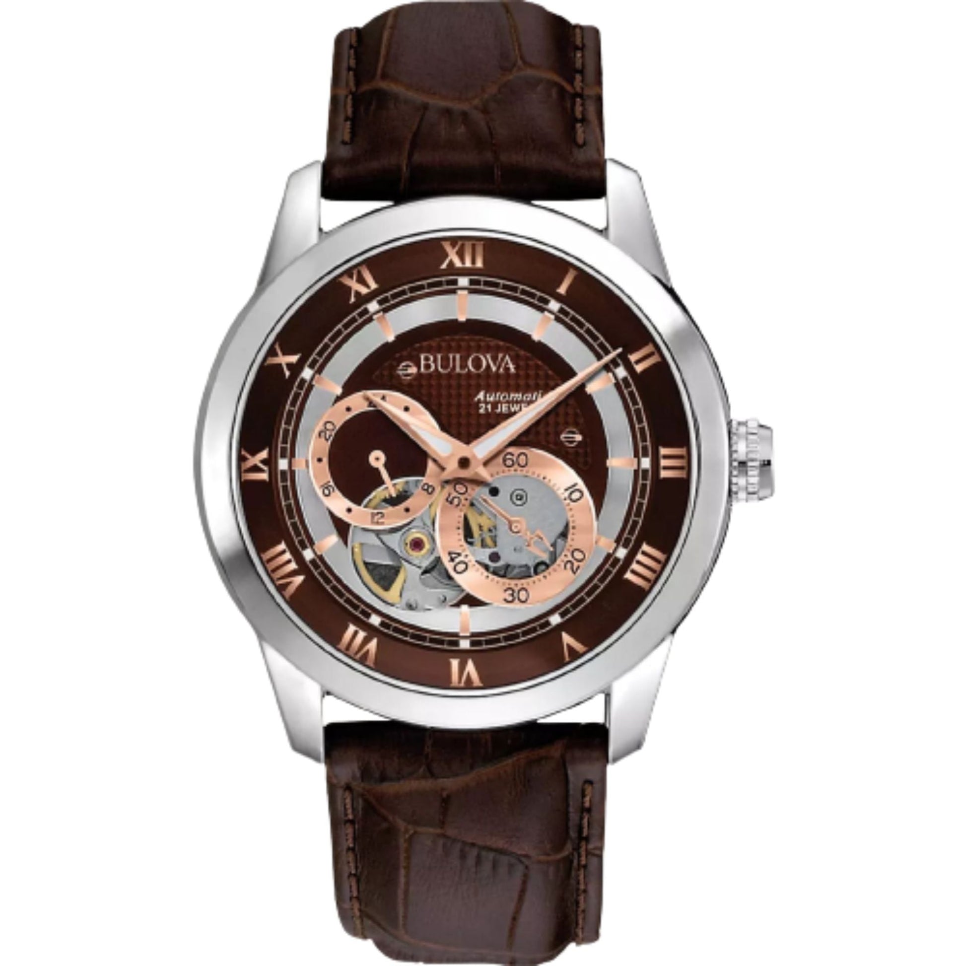 Relógio Bulova Sutton CLASSIC 96A120 - Automático - 42mm