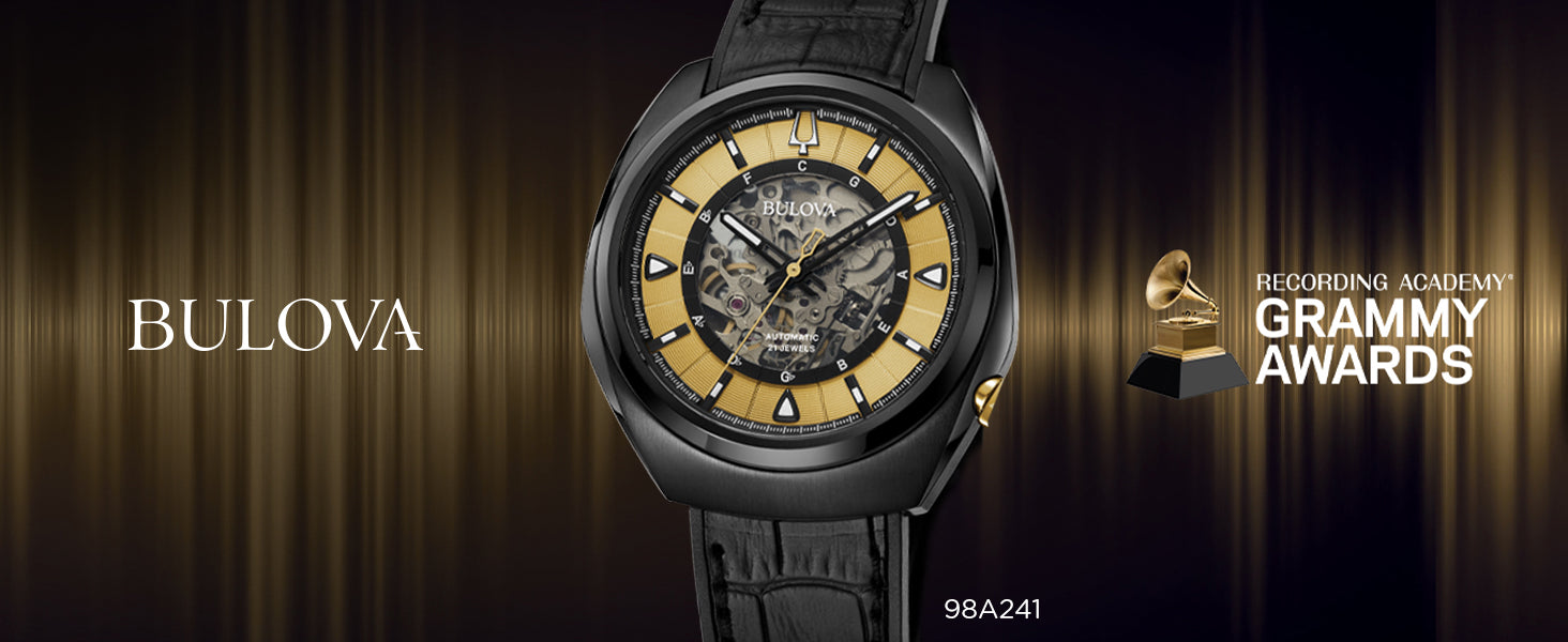 Relógio Bulova Grammy 98A241 - Automático - 44,5mm