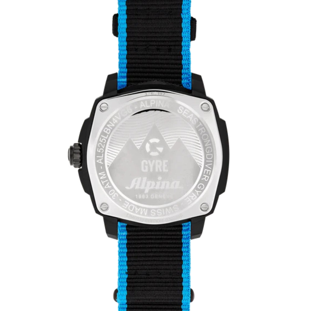 Relógio Alpina Seastrong Diver Gyre AL-525LBN4VG6 - Automático 44mm