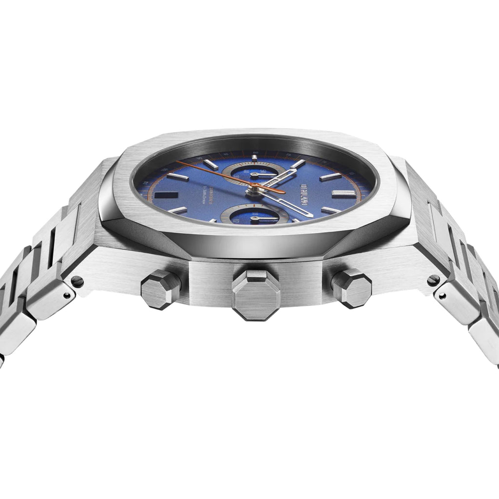 Relógio D1 Milano ROYAL BLUE D1-CHBJ09 - Quartzo 41.5mm