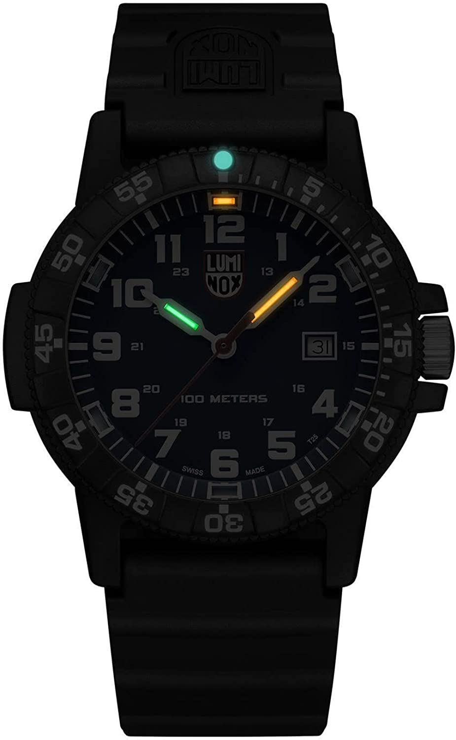 Relógio Luminox Leatherback SEA Turtle Giant XS.0323.L - Quartzo 44mm