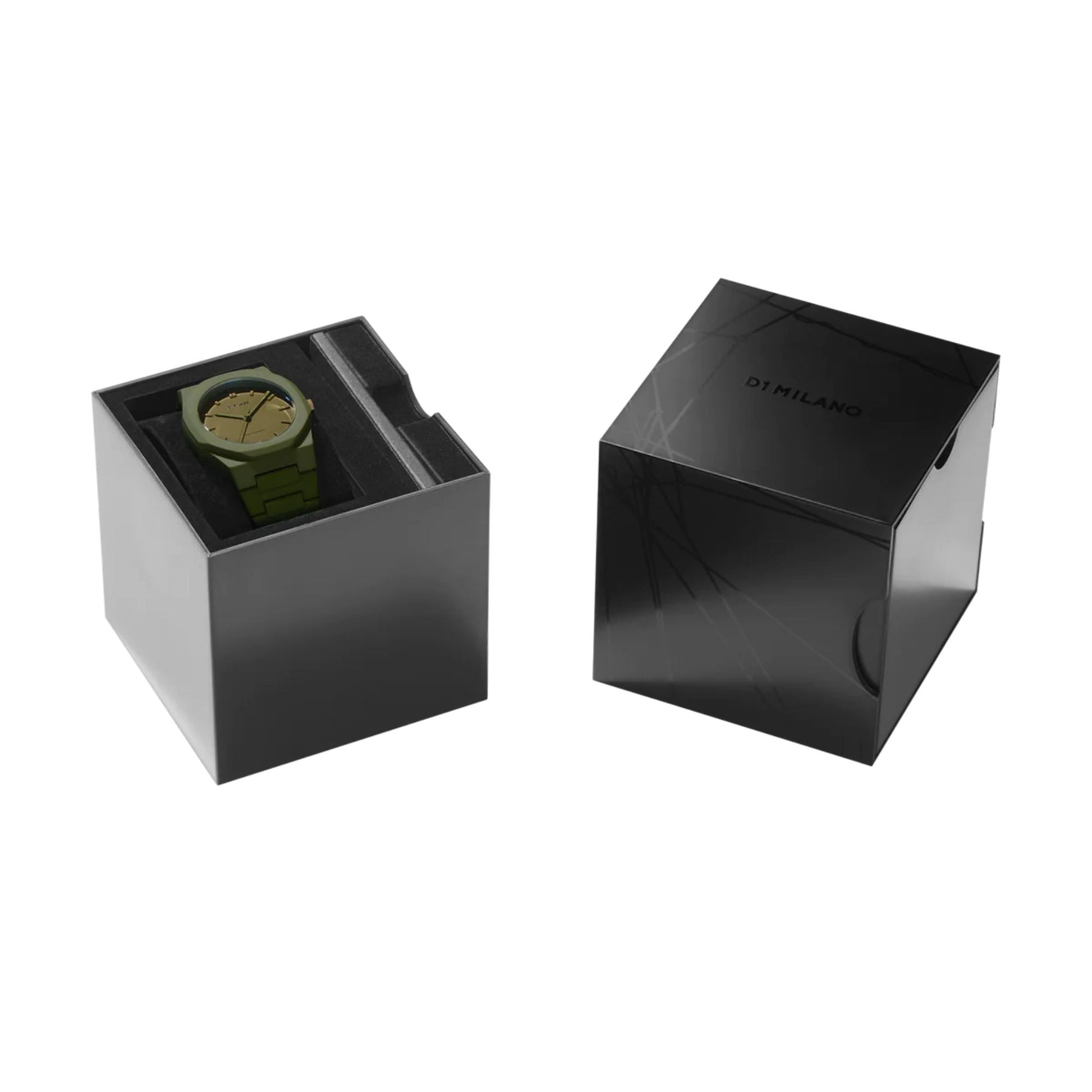 Relógio D1 Milano MILITARY GREEN D1-PCBJ22 - Quartzo 40.5mm