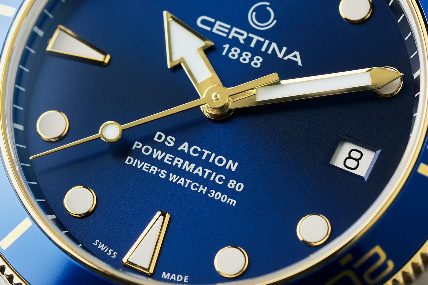 Relógio Certina DS ACTION C0328072204110 - Automático - 38mm