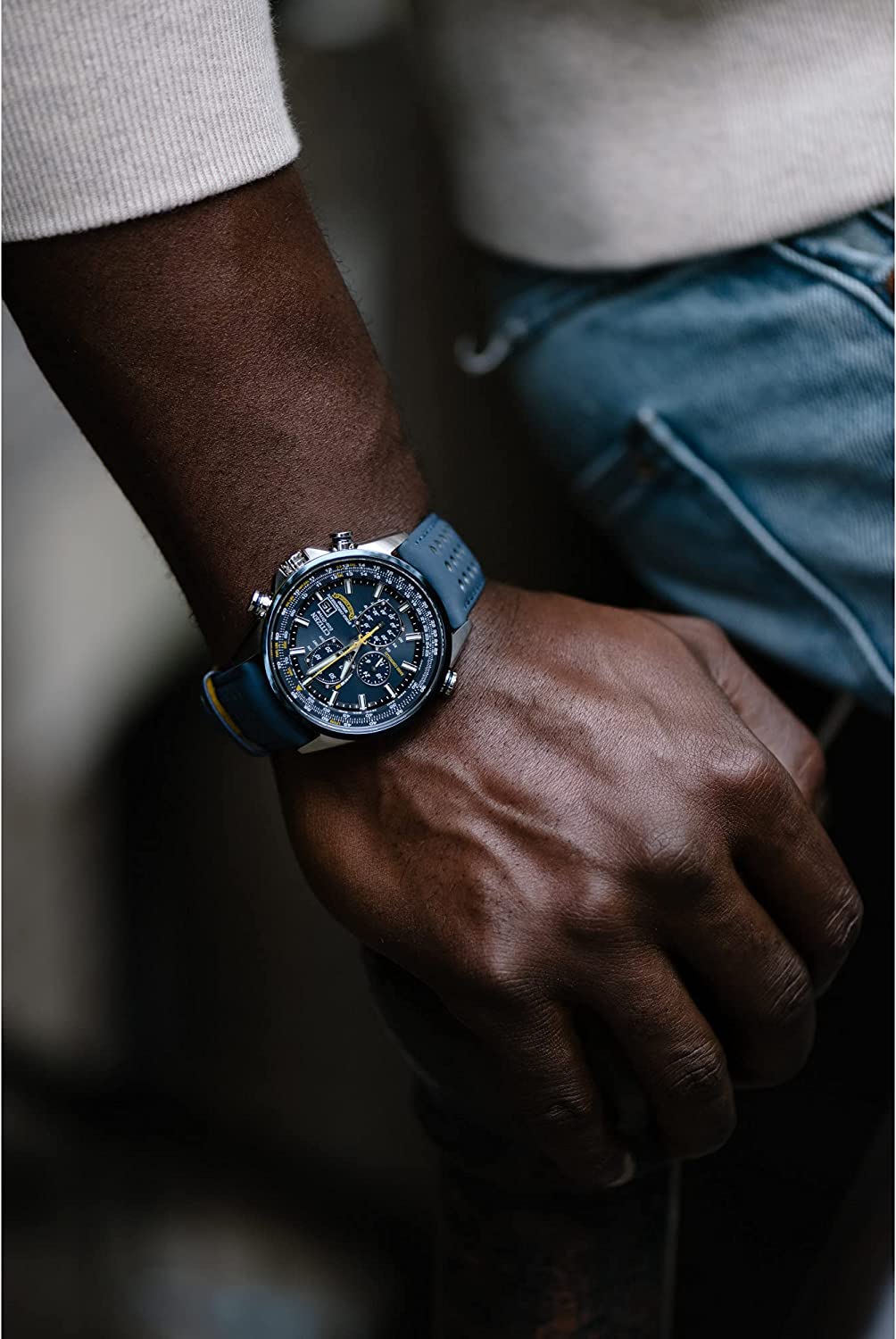 Relógio Citizen Eco-Drive AT8020-03L - Quartzo 43mm