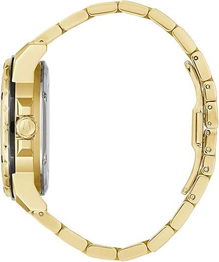 Relógio Bulova Marine Star 98A273 Gold-Tone Automático