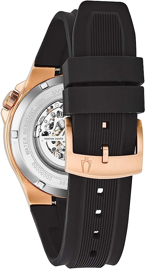 Relógio Bulova Skeleton 98A177 - Automático - 46mm