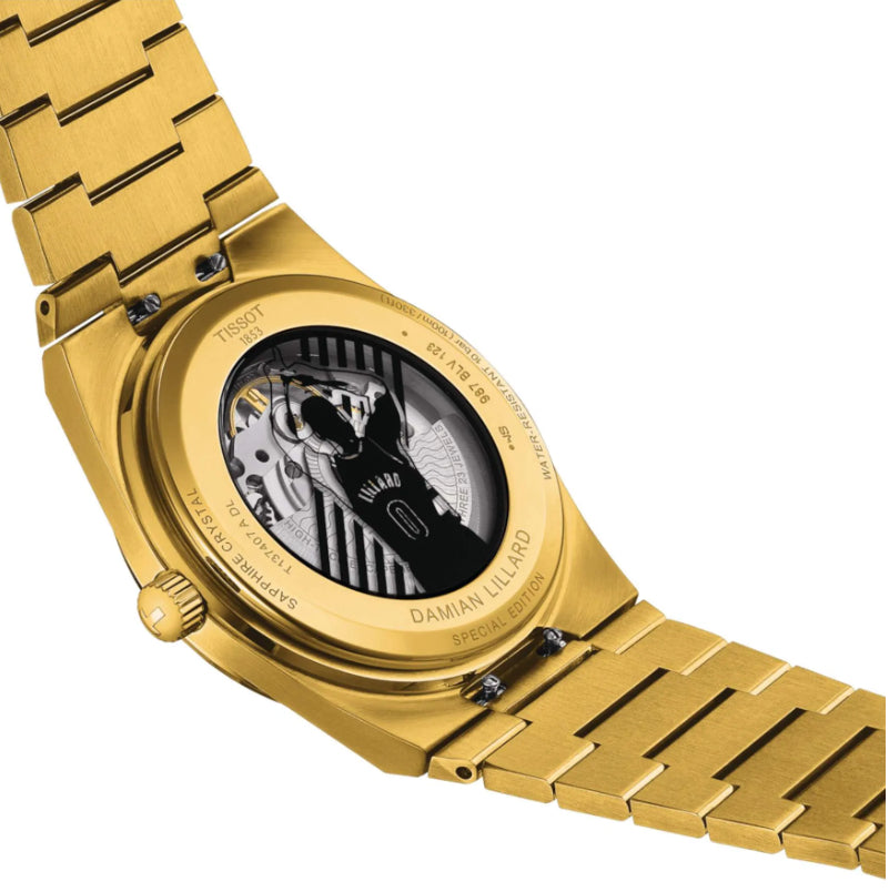 Relógio Tissot PRX Powermatic 80 Special Edition Damian Lillard T137.407.33.051.00