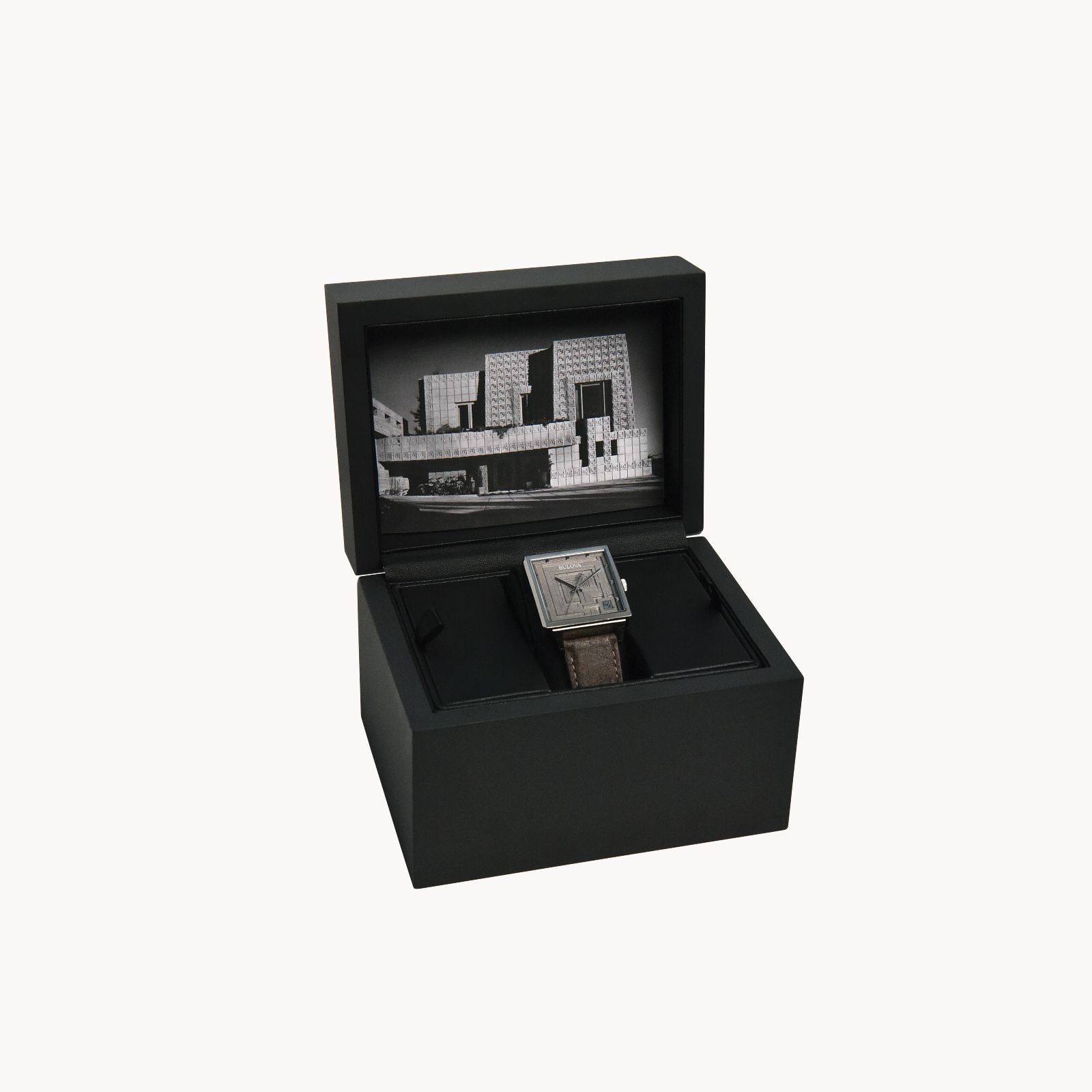 Relógio Bulova Ennis House  FRANK LLOYD WRIGHT 96A314 - Quartzo 34mm