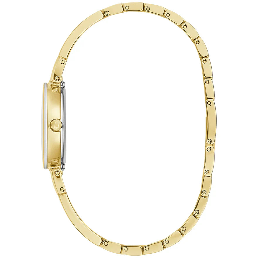 Relógio Feminino Bulova Marc Anthony Collection Champagne 97P164