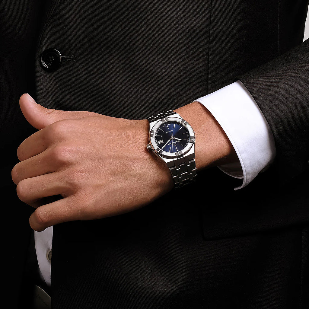 Relógio Maurice Lacroix AIKON QUARTZ DATE 40MM AI1108-SS002-430-1