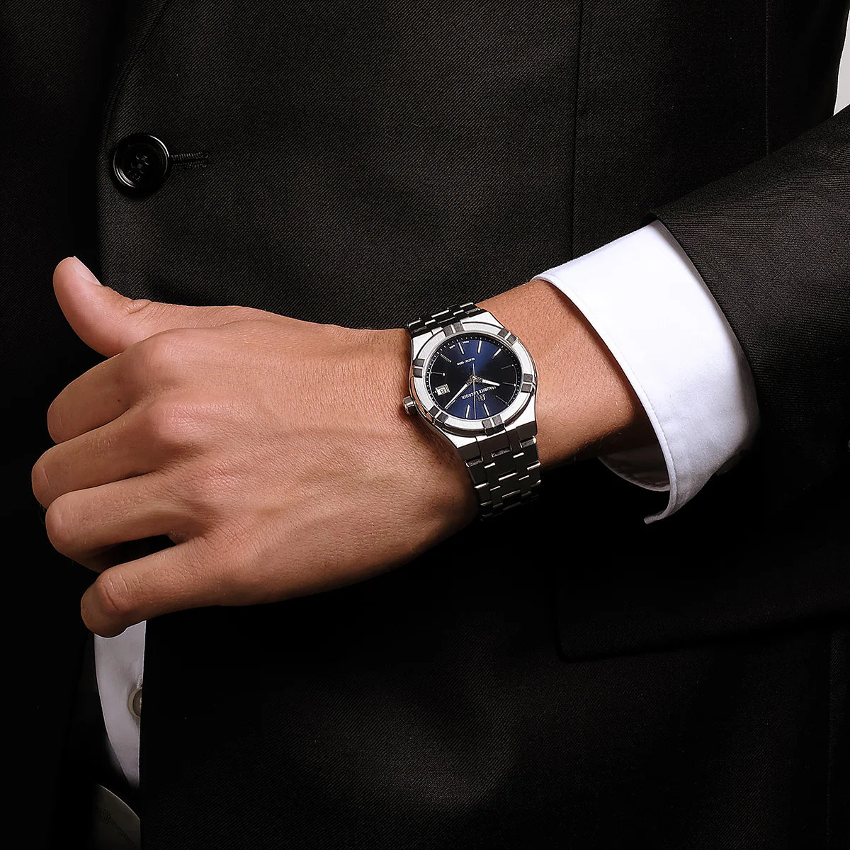Relógio Maurice Lacroix AIKON QUARTZ DATE 40MM AI1108-SS002-430-1