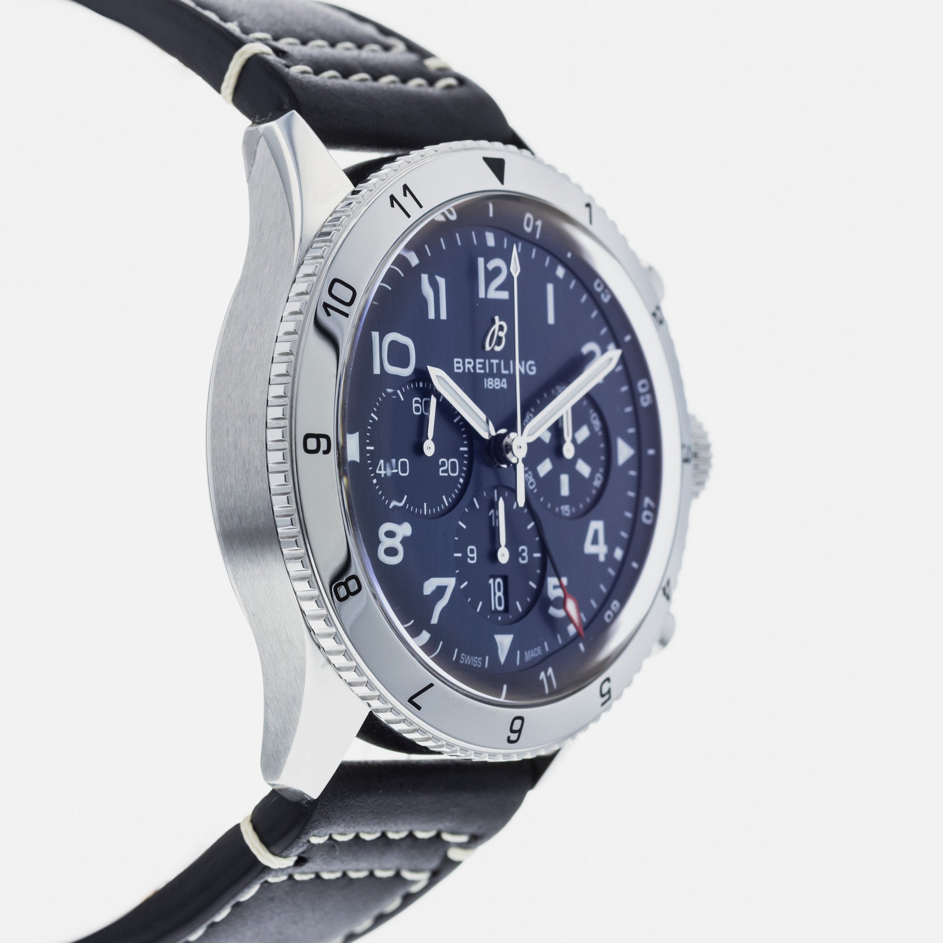 Relógio Breitling Super AVI B04 Chronograph GMT 46 P-51 Mustang AB0445 - Automático - 46mm