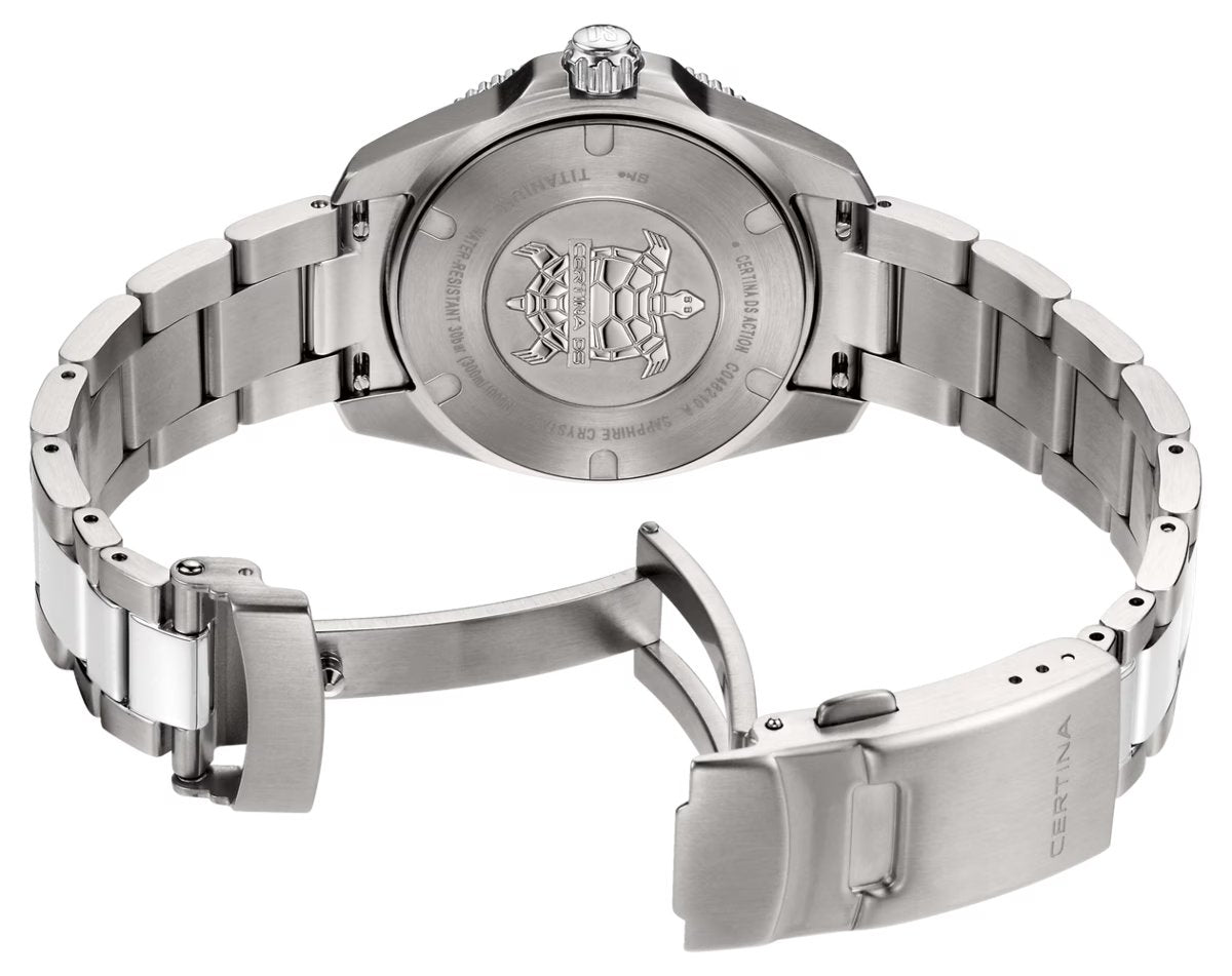 Relógio Feminino Certina DS Action 34.5mm Quartzo Titanium C048.210.44.131.00