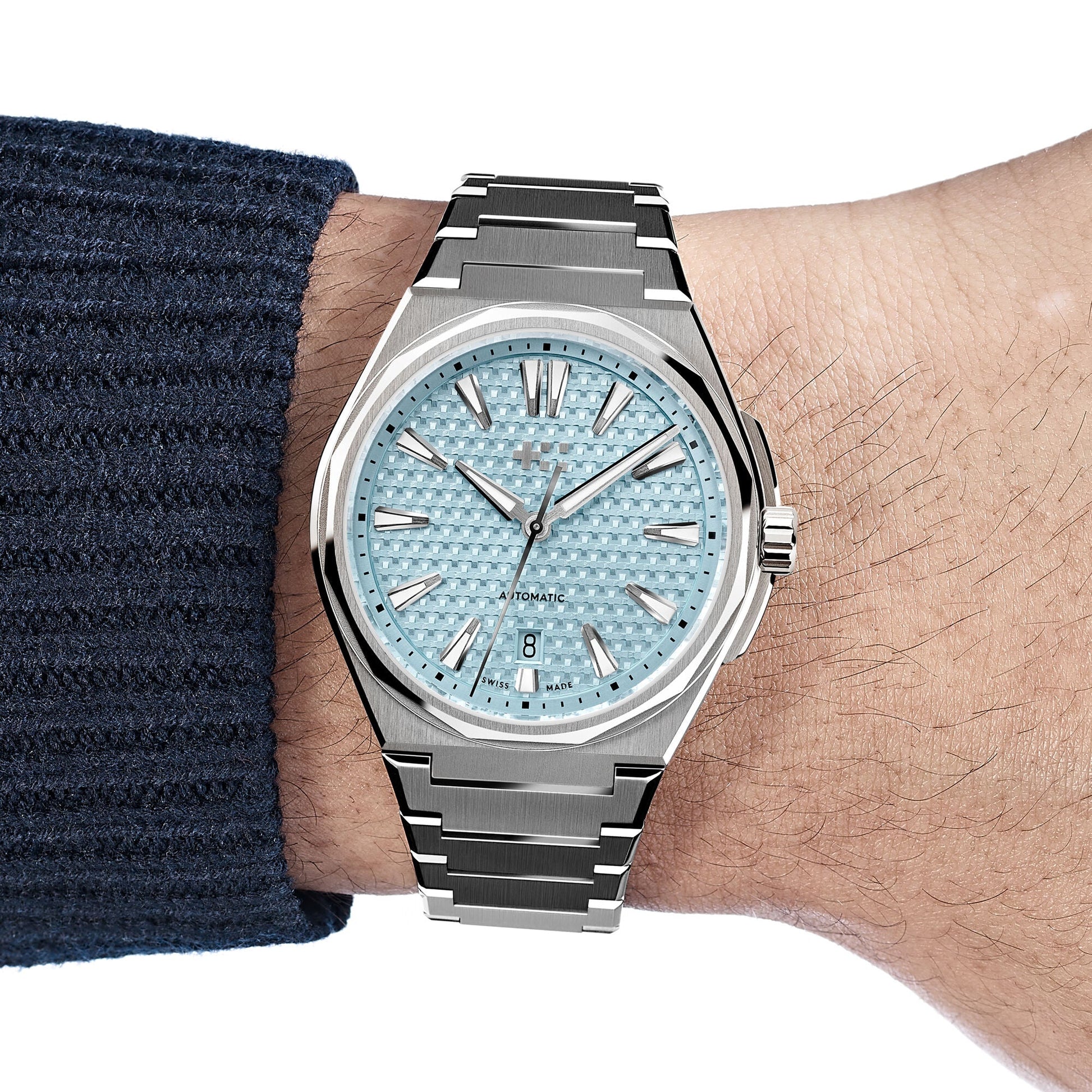 Relógio Christopher Ward The Twelve Azul Glacial - Automático - 40mm