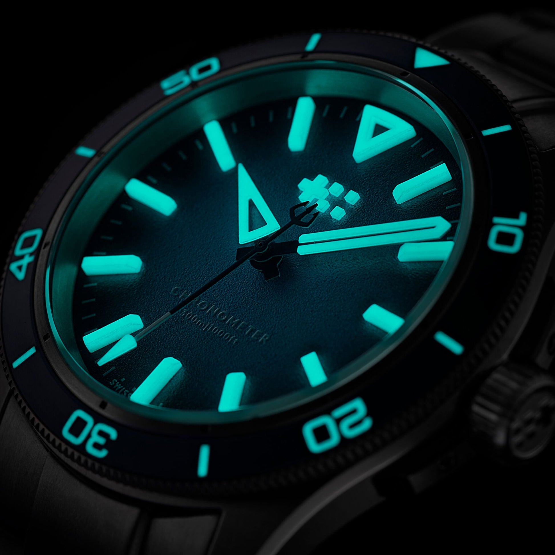 Relógio Christopher Ward C60 Trident Lumière 41mm C60-41C3H31T0KK0-B0