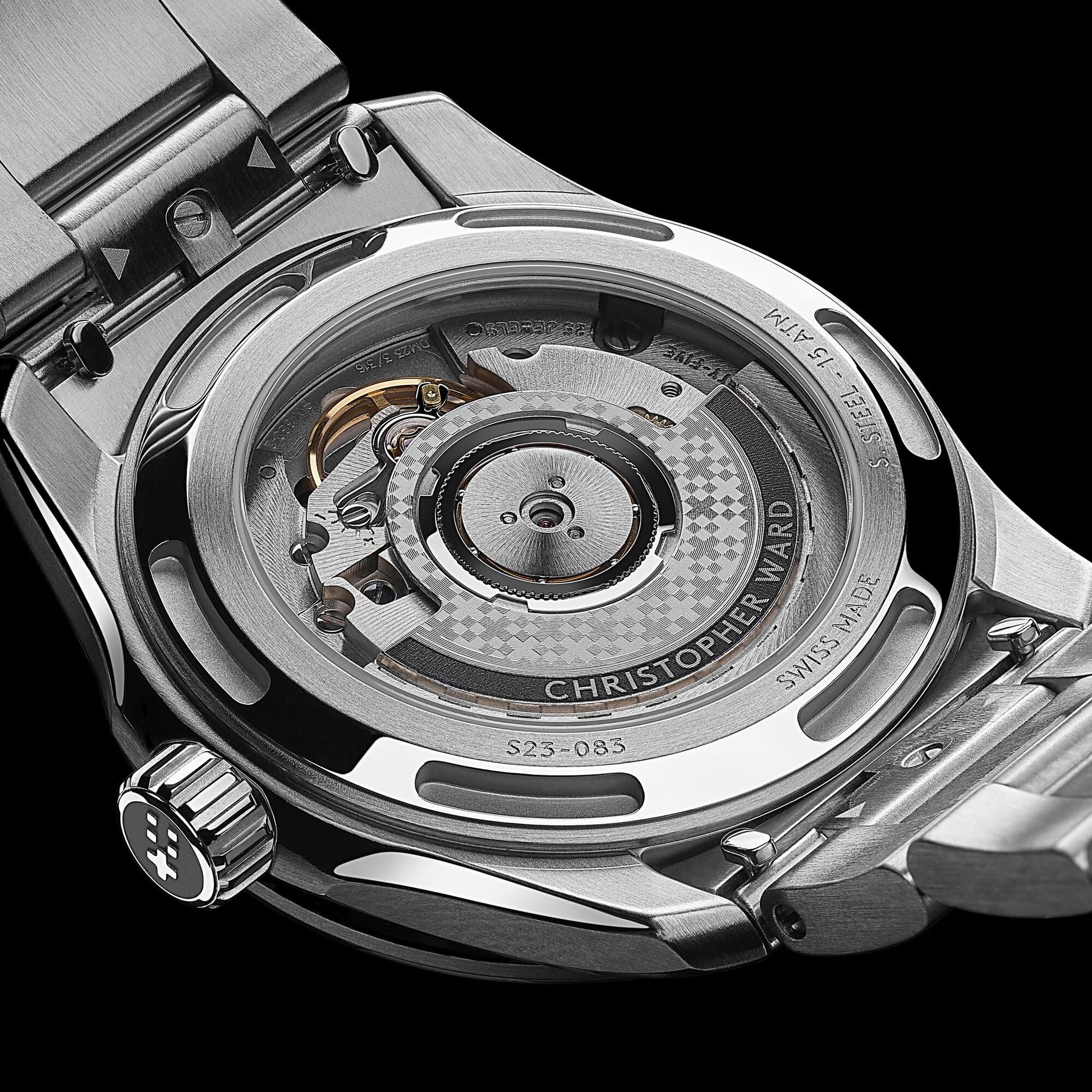 Relógio Christopher Ward C63 Sealander GMT 36 - Automático 36mm C63-36AGM3-S00K0-B0