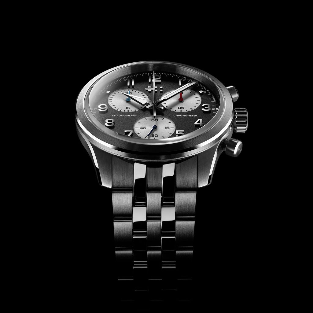 Relógio Christopher Ward C63 Valour C63-39QCC3-S00K0-B1 39mm