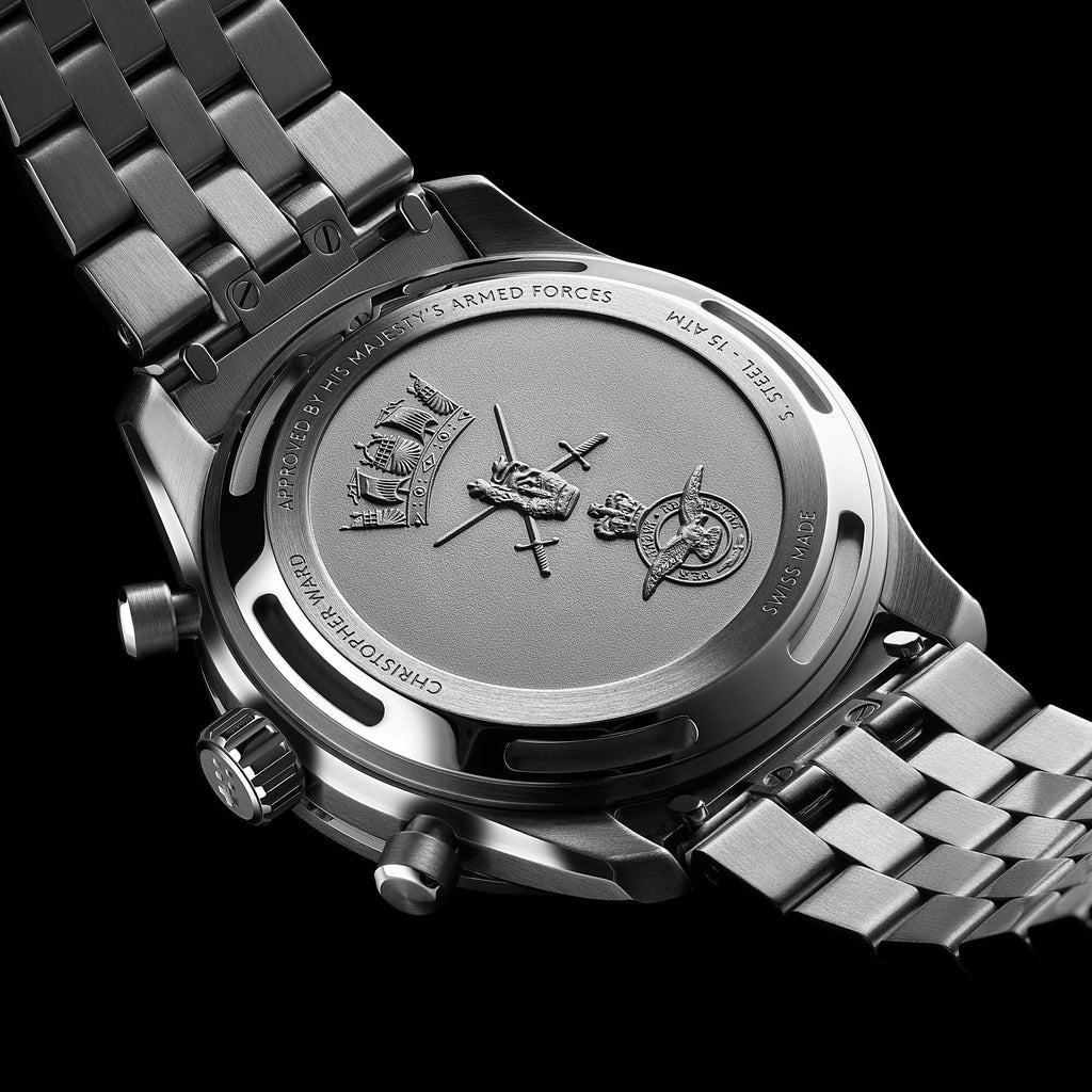 Relógio Christopher Ward C63 Valour C63-39QCC3-S00K0-B1 39mm