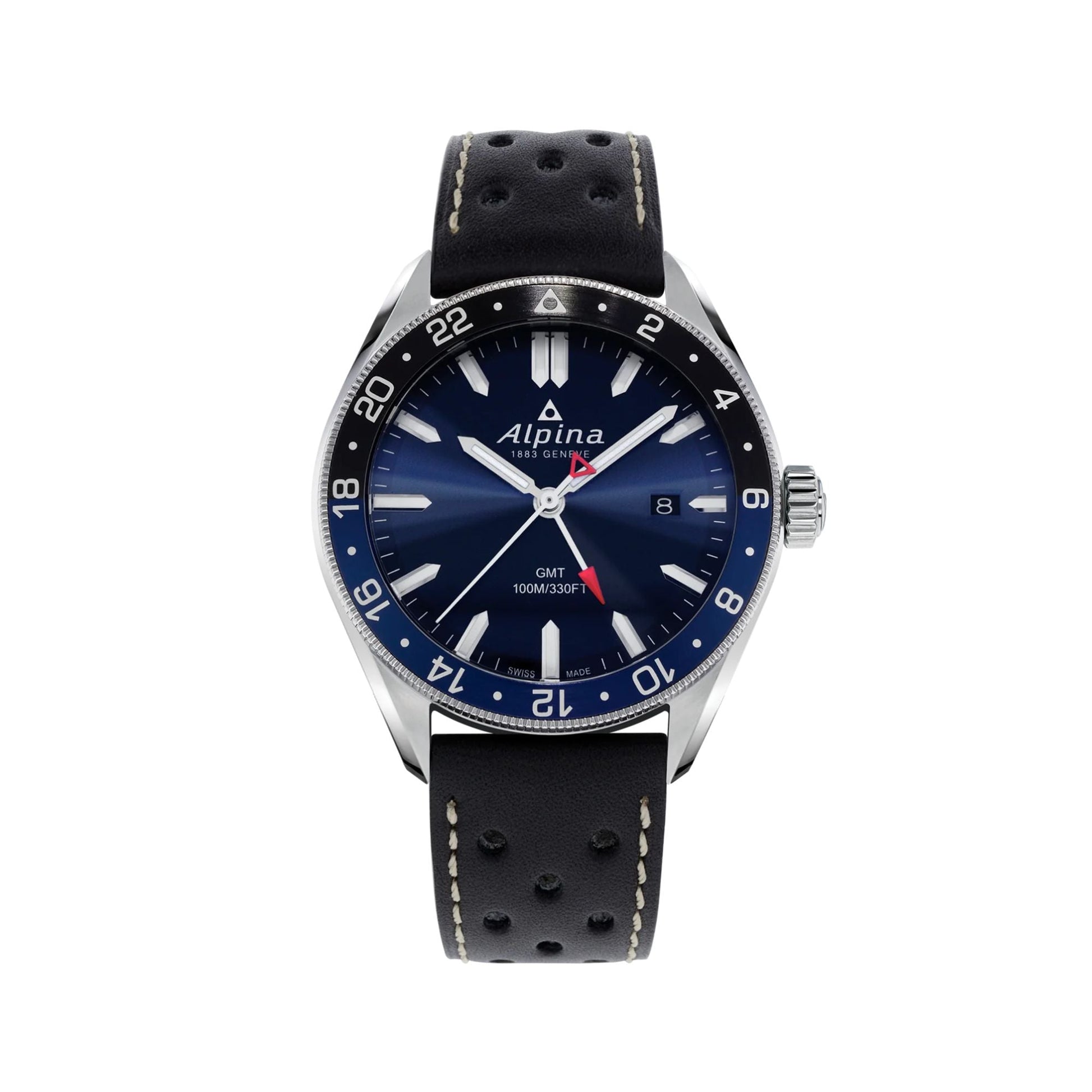 Relógio Alpina Alpiner GMT AL-247NB4E6 - Quartzo- 41mm