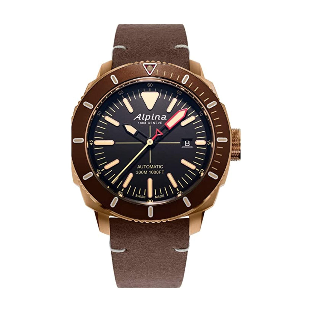 Relógio Alpina Seastrong Diver 300 AL-525LBBR4V4 - Automático - 44mm
