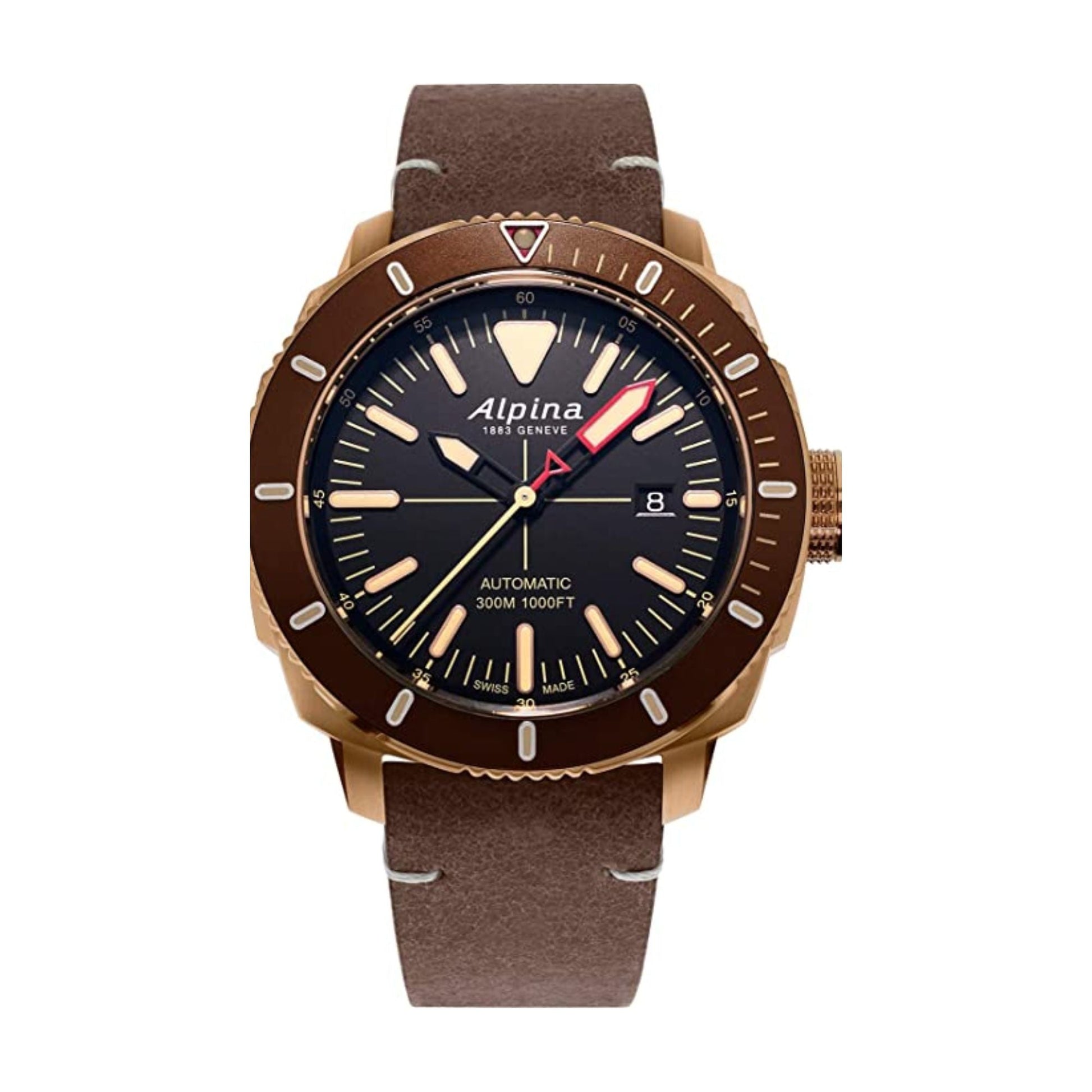 Relógio Alpina Seastrong Diver 300 AL-525LBBR4V4 - Automático - 44mm