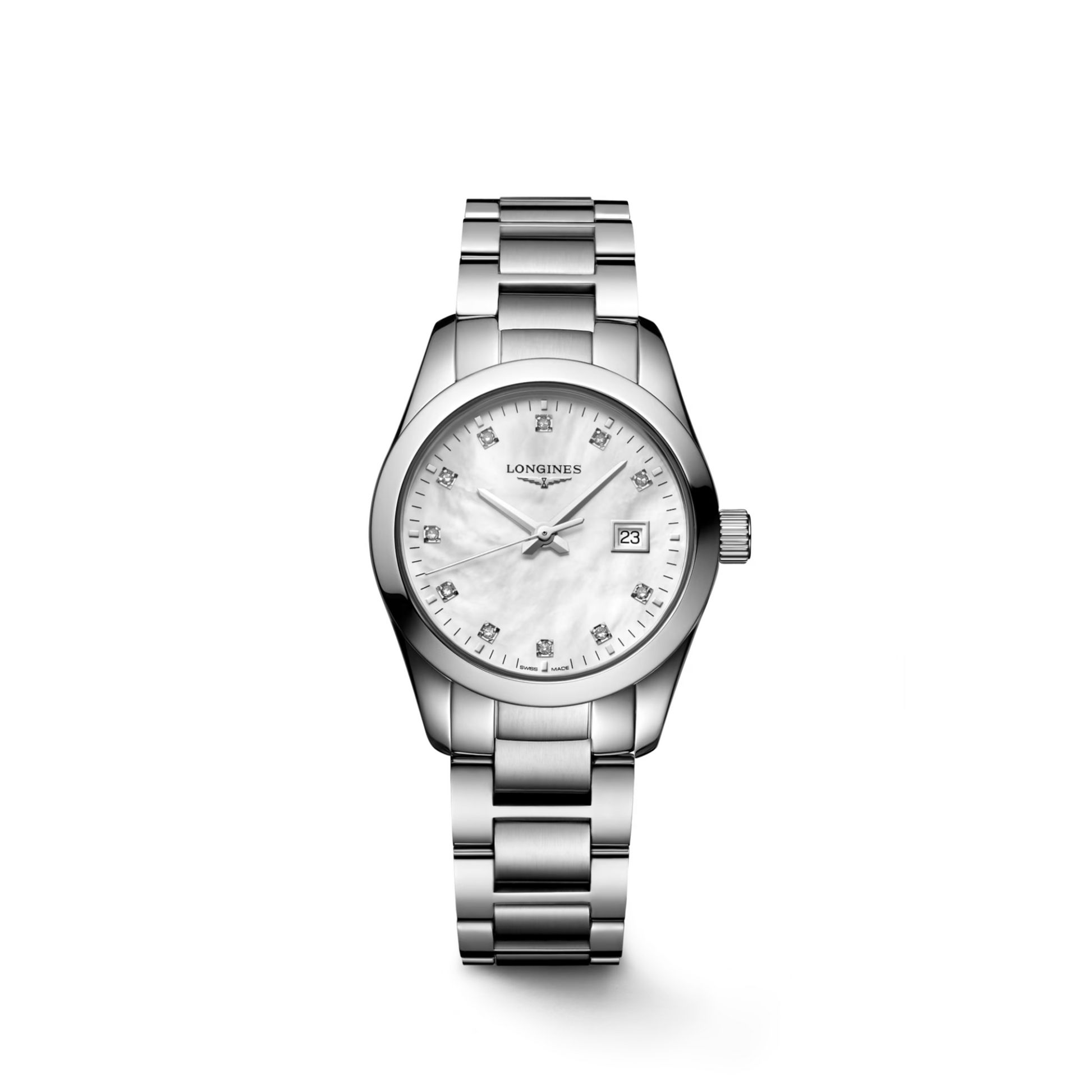 Relógio Feminino LONGINES CONQUEST CLASSIC L2.286.4.87.6 Quartzo 29.50mm