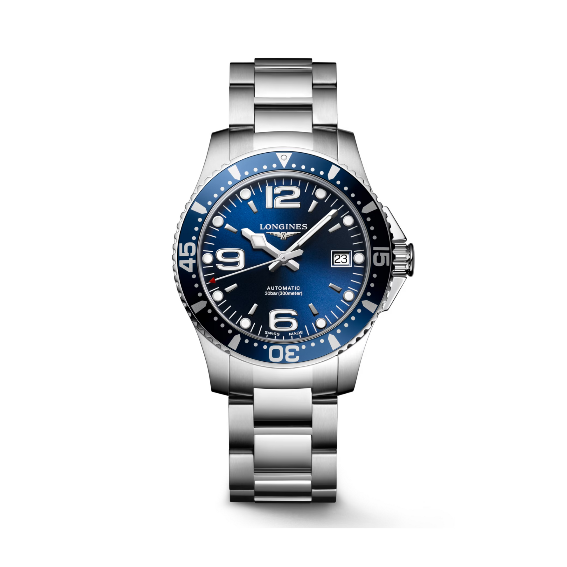 Relógio Longines Hydroconquest L3.741.4.96.6 - Automático- 39mm