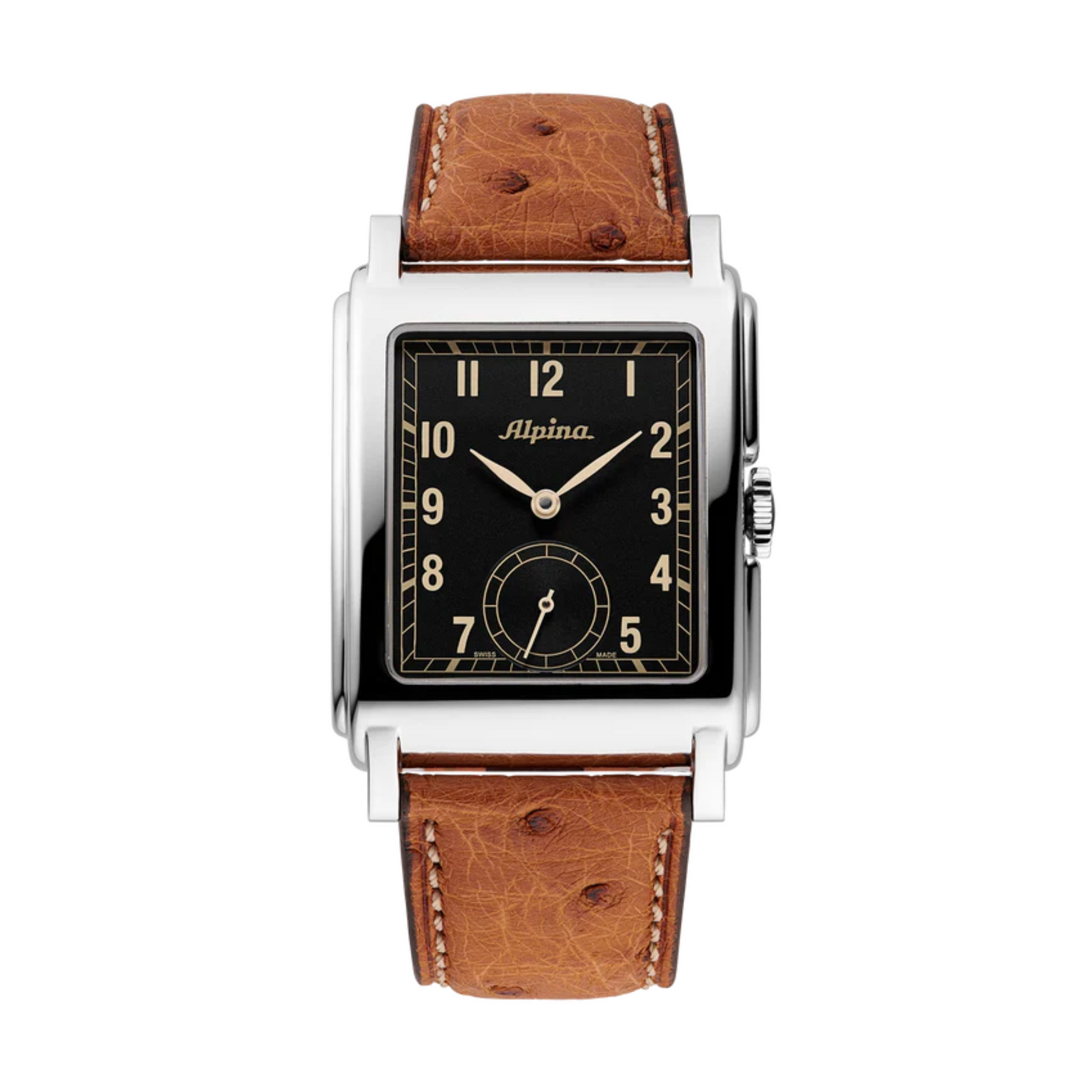 Relógio Alpina HERITAGE Carrée Automático 140 Years AL-530BA3C6