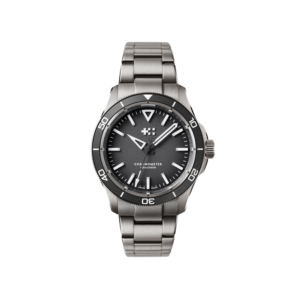 Relógio Christopher Ward C60 Trident Lumière 41mm C60-41C3H31T0KK0-B0