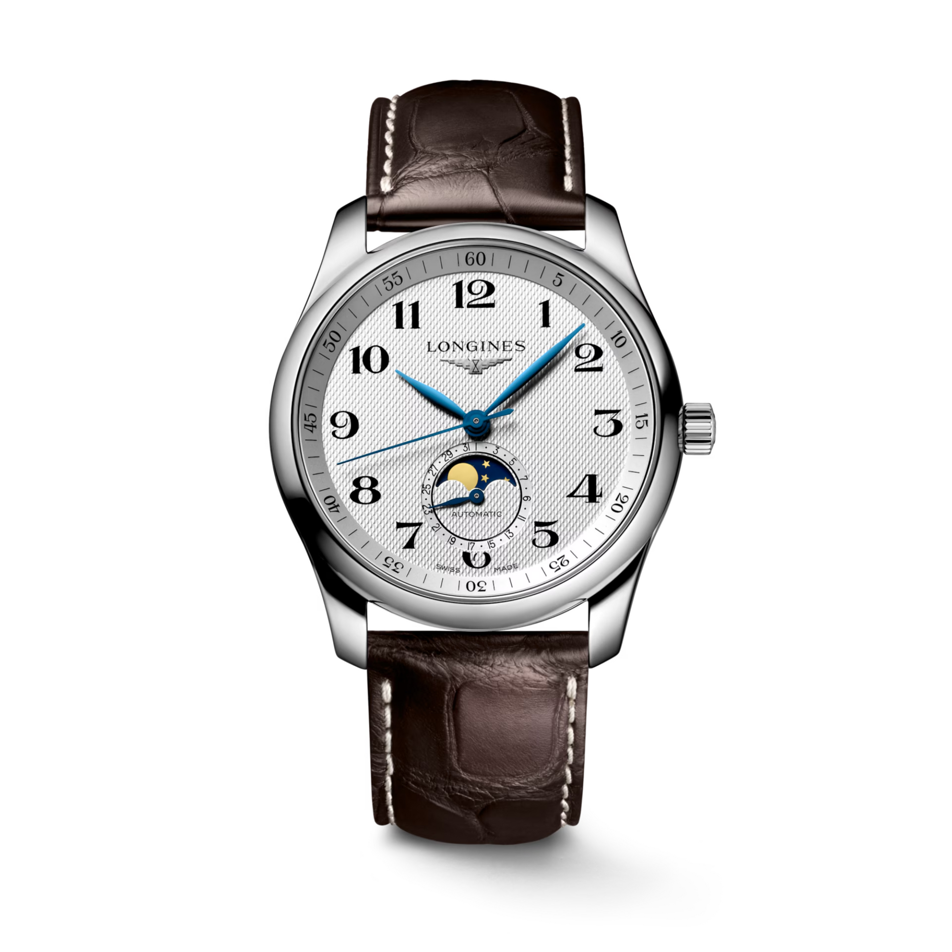 Relógio LONGINES MASTER COLLECTION MOONPHASE 40mm L2.909.4.78.3