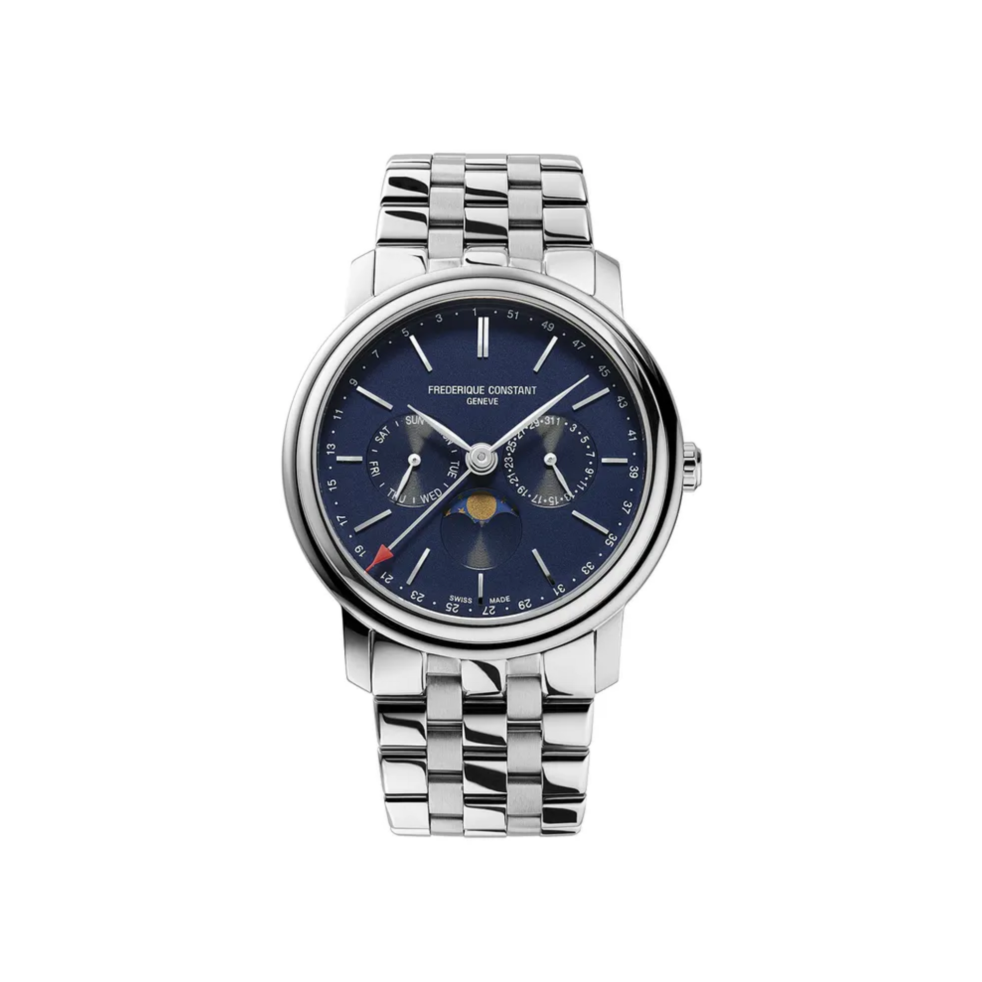 Relógio Frederique Constant Classics Index Business Timer FC-270N4P6B Quartzo