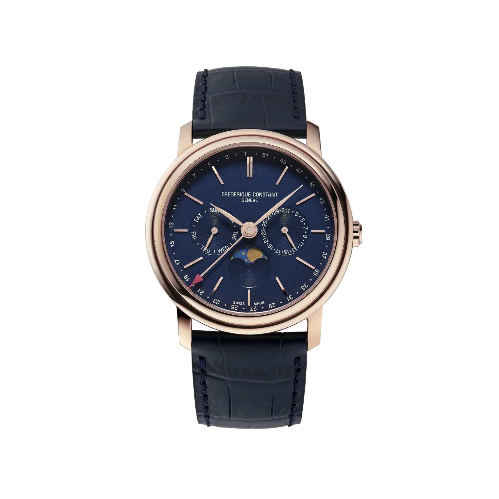 Relógio Frederique Constant Classics Index Business Timer FC-270N4P4 Quartzo
