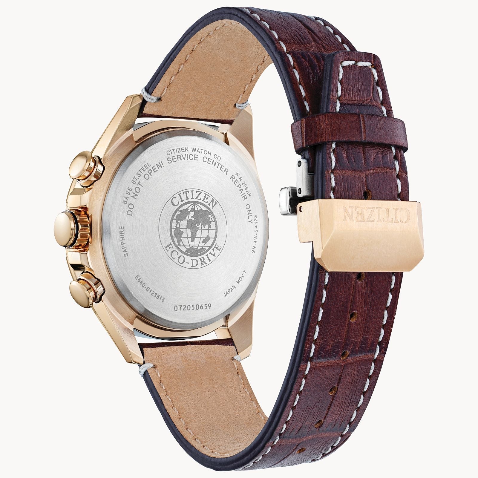 Relógio Citizen PCAT CB5919-00X - Eco-Drive 43mm