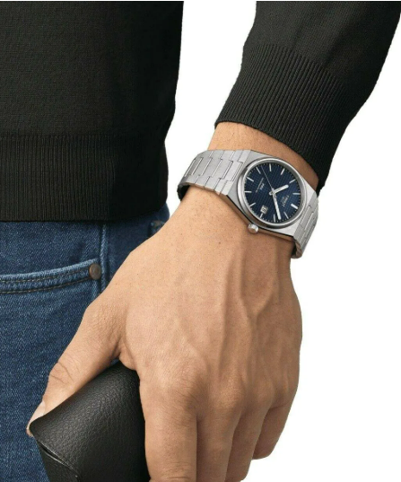 Relógio Tissot PRX Powermatic 80 Azul T137.407.11.041.00