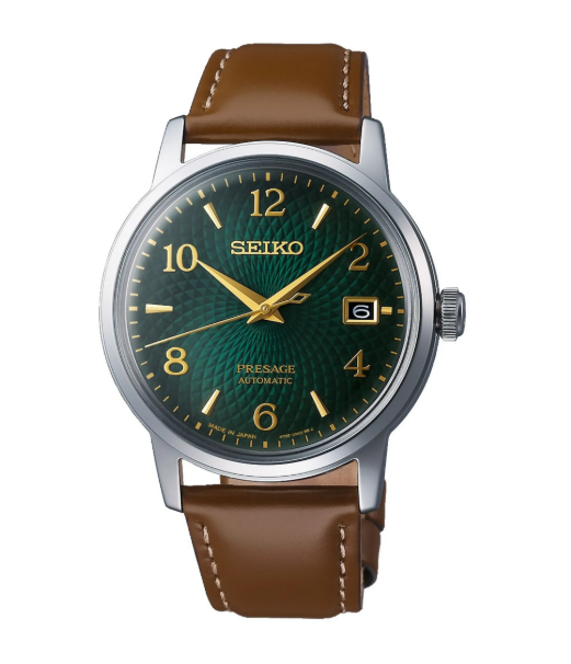 Relógio Seiko Presage Cocktail Mojito Automático SRPE45J1 – Mostrador Verde