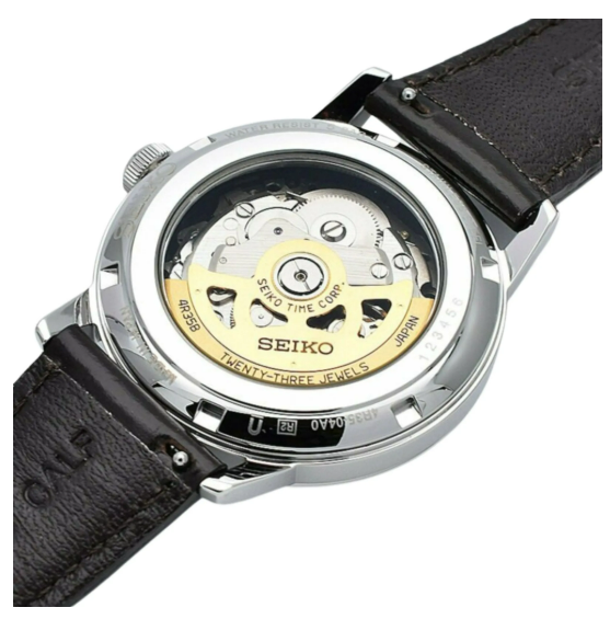 Relógio Seiko Presage Cocktail Negroni Automático SRPE41 - Mostrador Burgundy