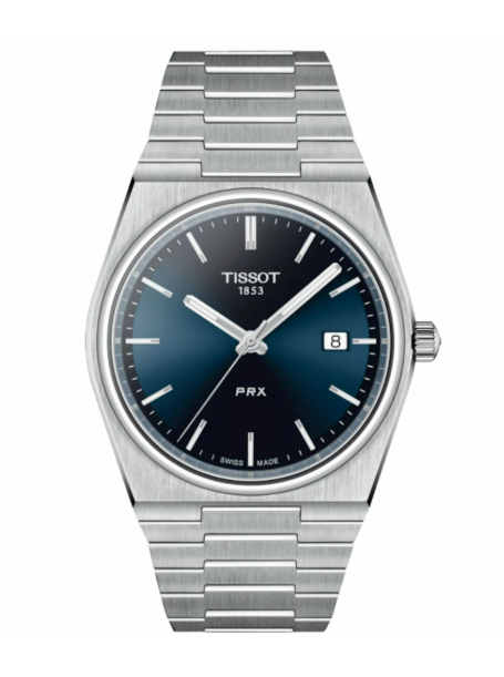Relógio Tissot PRX Quartz - T137.410.11.041.00 - Mostrador Azul