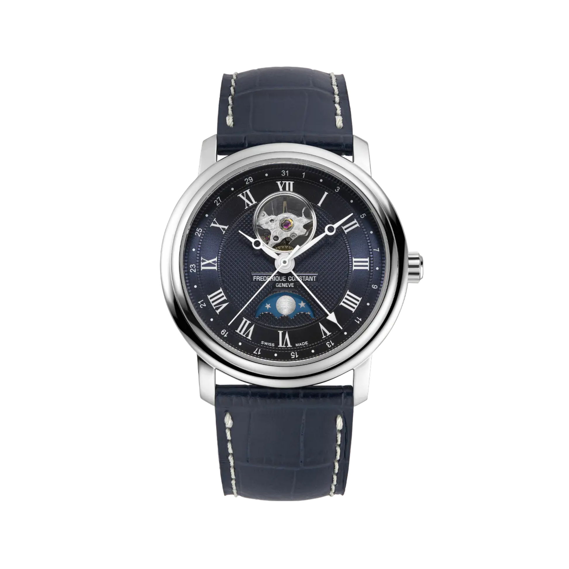 Relógio Frederique Constant CLASSICS HEART BEAT MOONPHASE DATE FC-335MCNW4P26