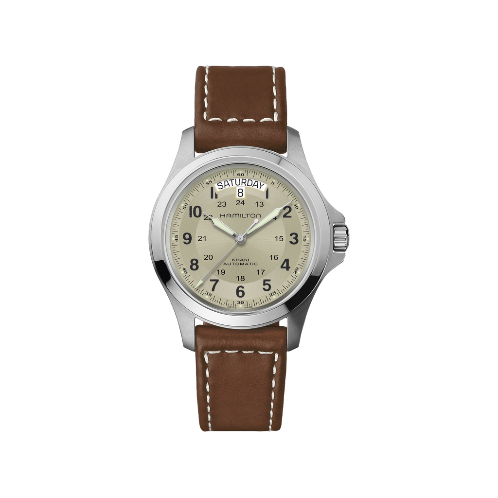Relógio Hamilton Khaki King - H64455523 - Automático 40mm