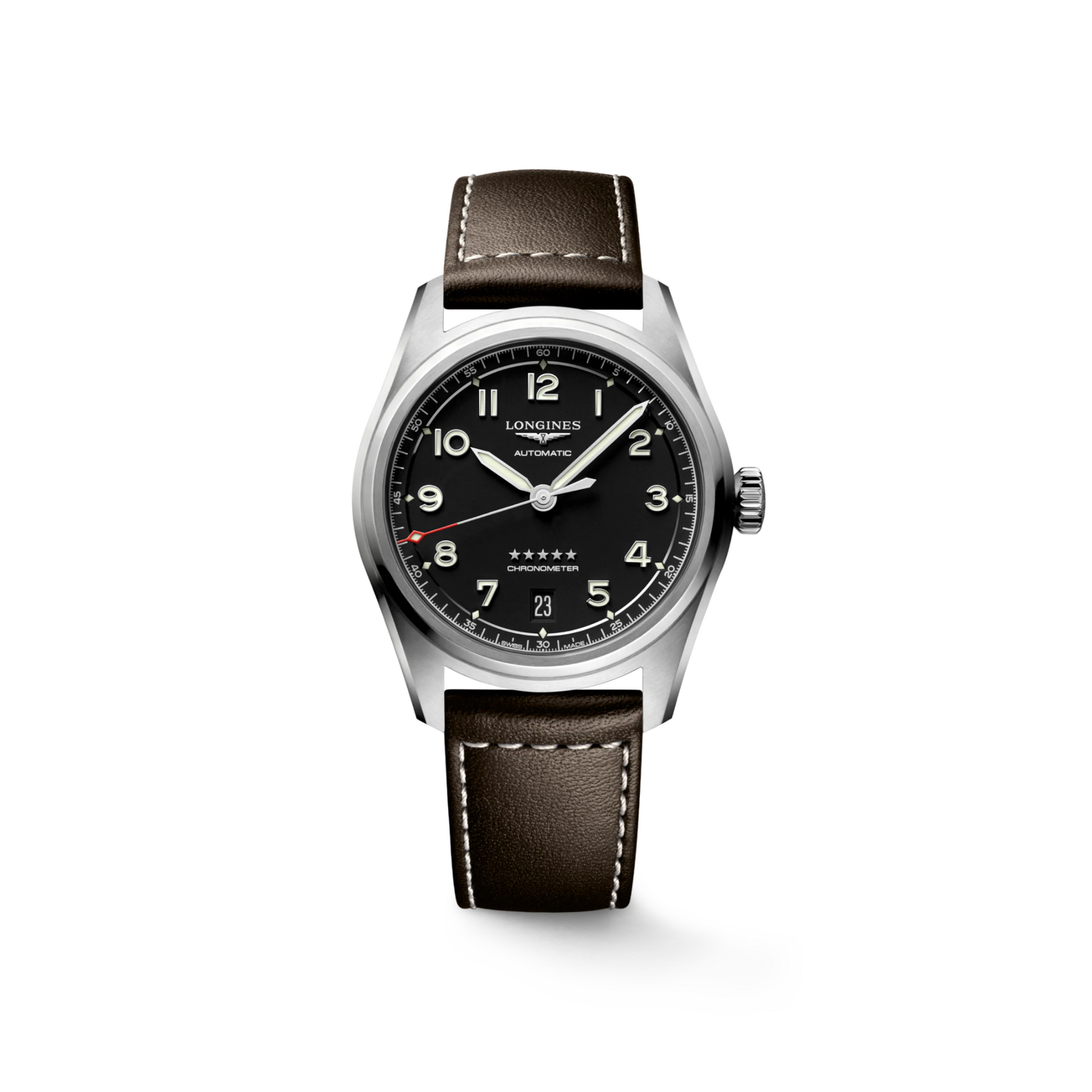 Relógio Longines Spirit L3.410.4.53.0 - Automático - 37mm Unissex