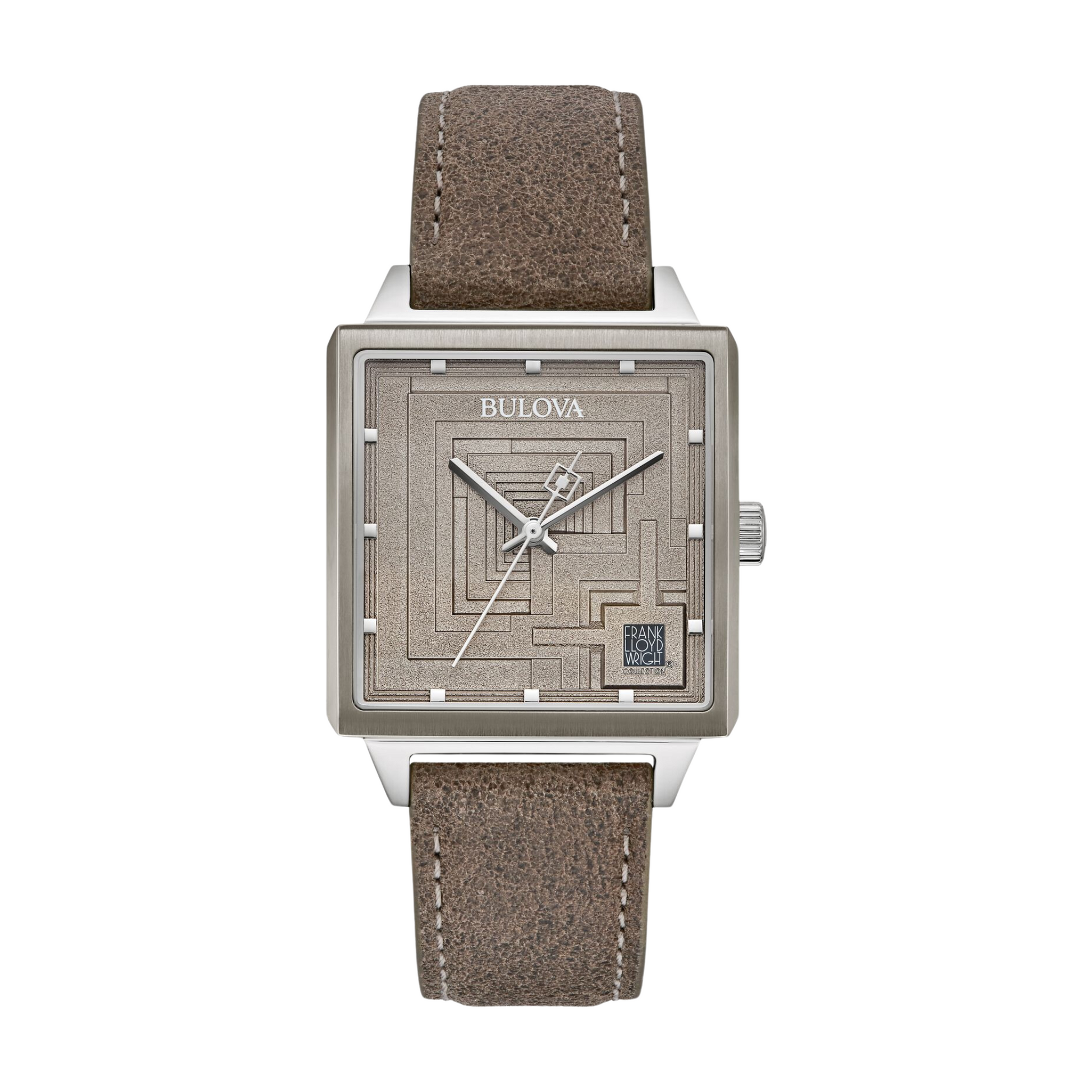 Relógio Bulova Ennis House  FRANK LLOYD WRIGHT 96A314 - Quartzo 34mm