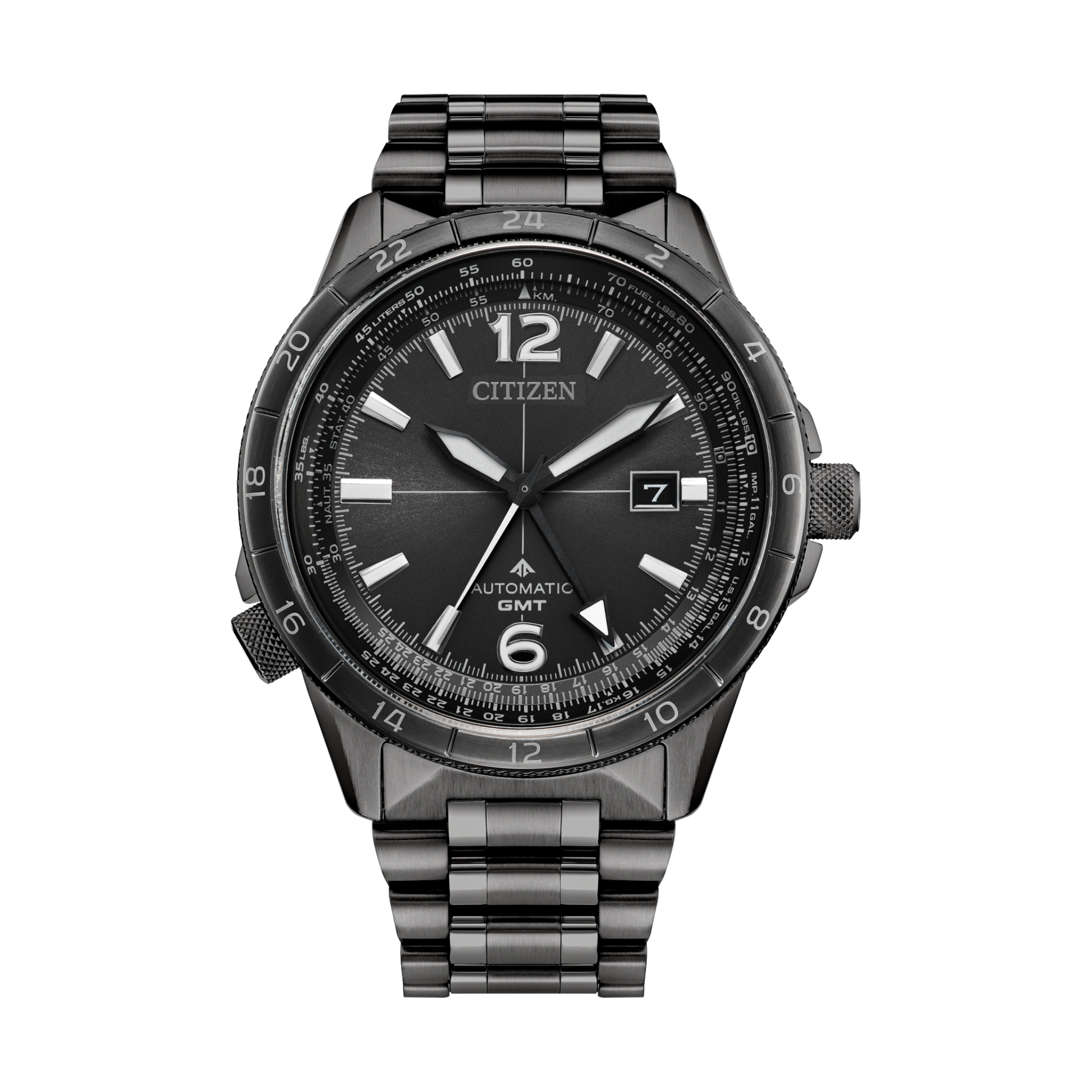 Relógio Citizen Promaster Air GMT NB6045-51H - Automático 44,5mm