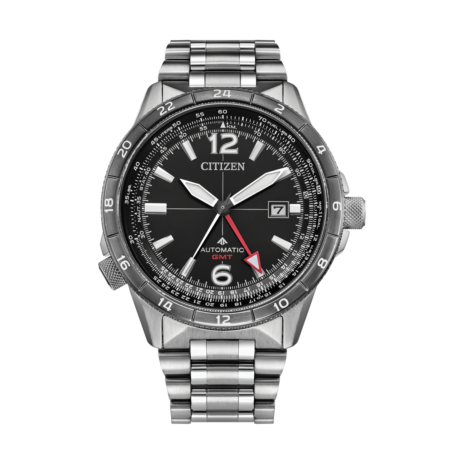 Relógio Citizen Promaster Air GMT NB6046-59E - Automático 44,5mm