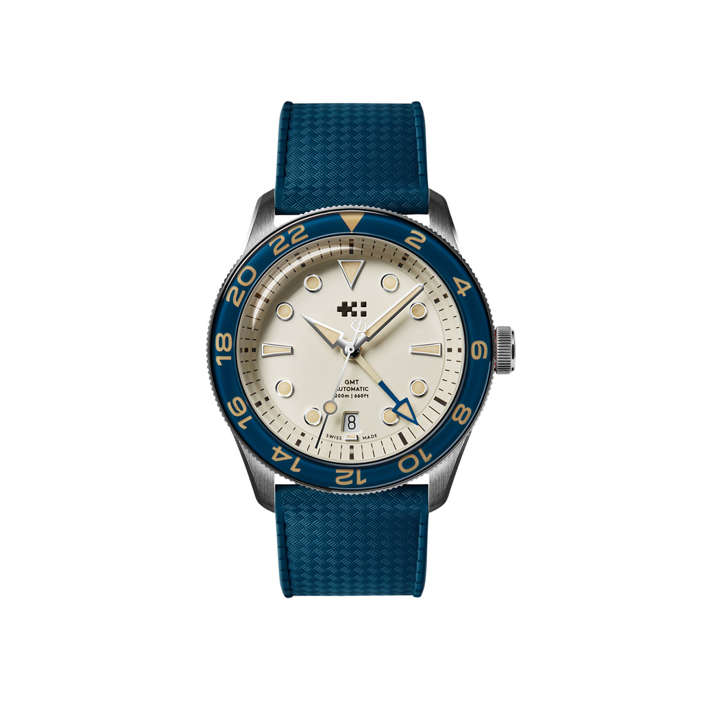 Relógio Christopher Ward C65 Aquitaine GMT - Automático 41mm